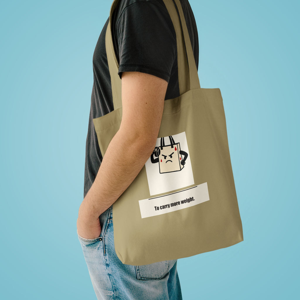 Why did the tote go to the gym?