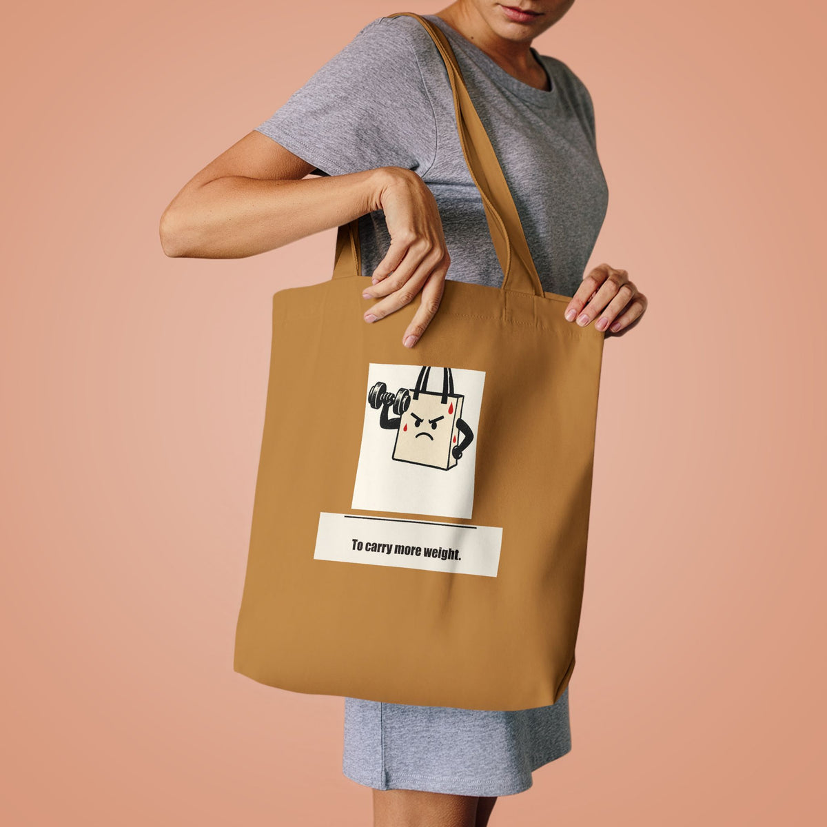 Why did the tote go to the gym?