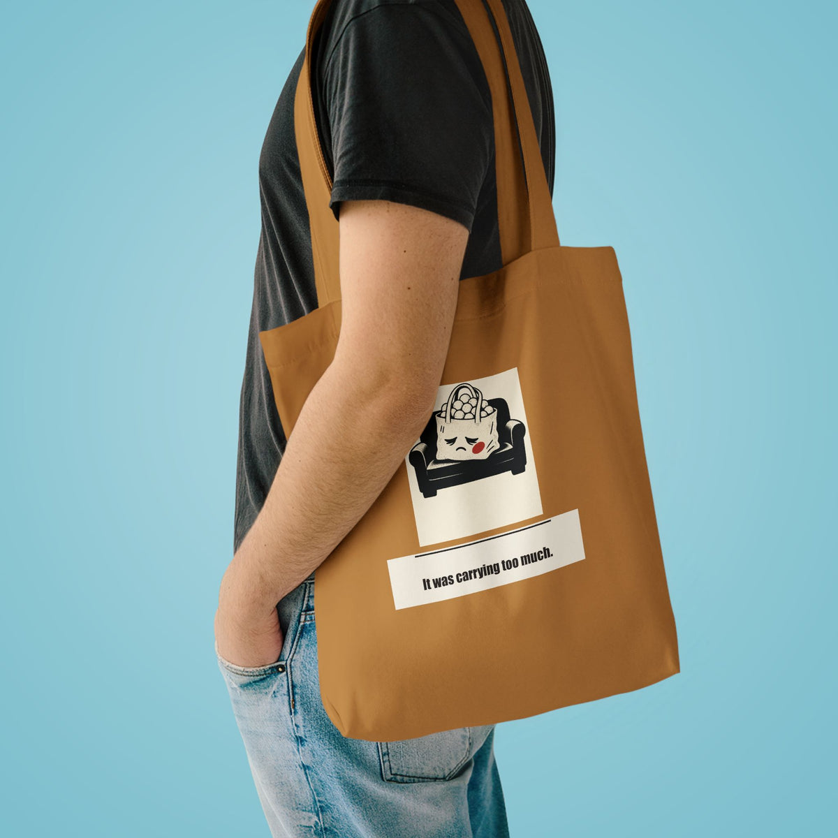 Why did the tote go to therapy?
