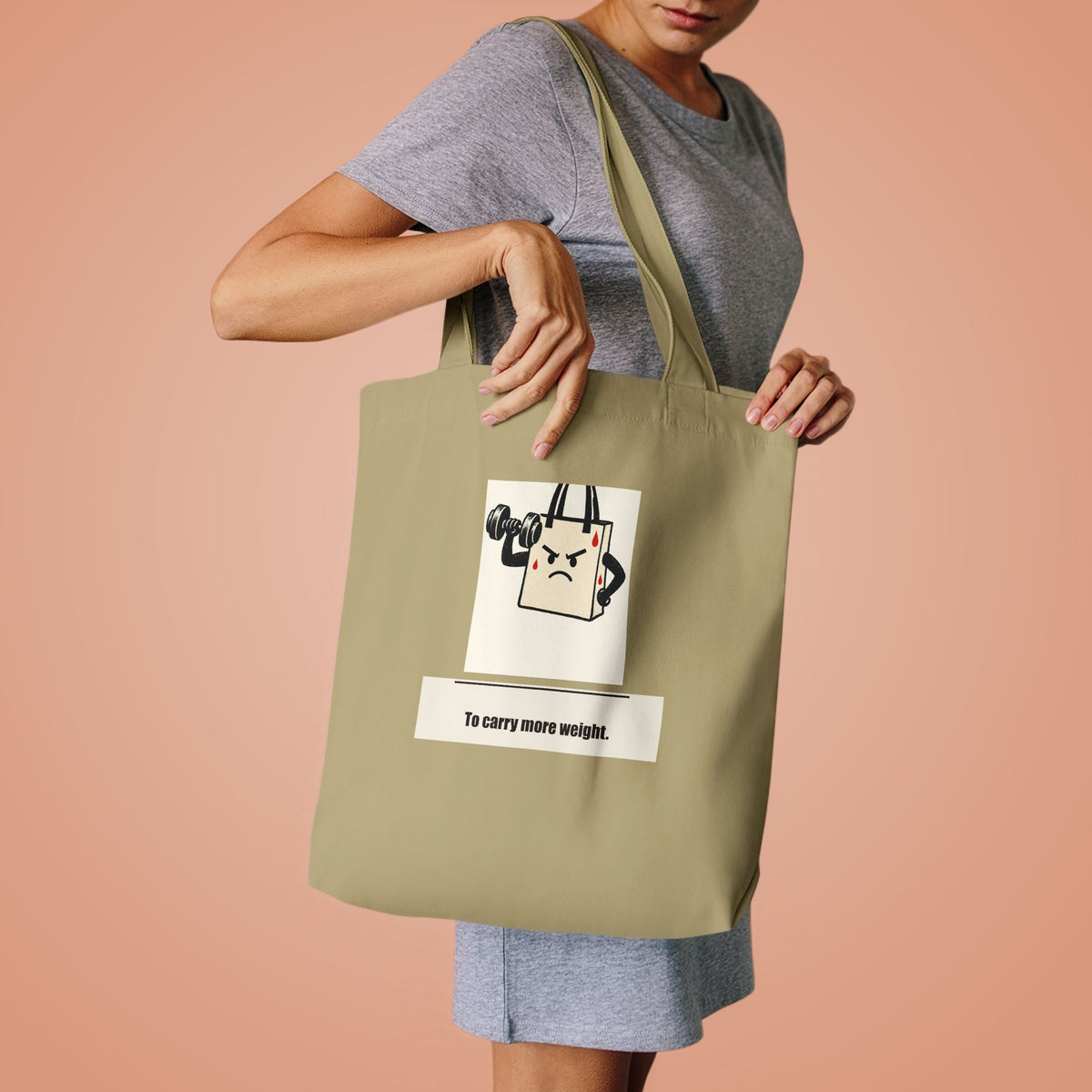 Why did the tote go to the gym?