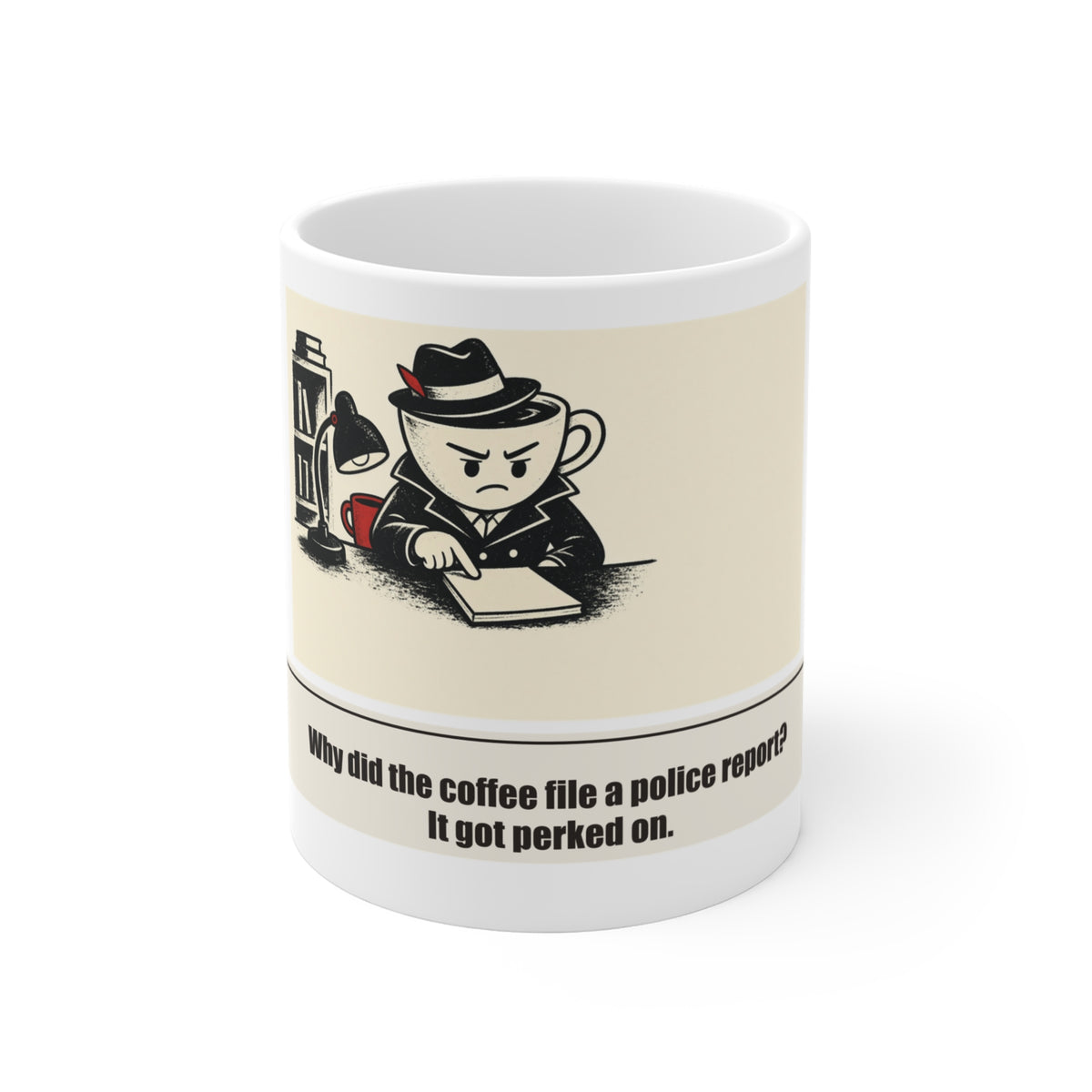 Why did the coffee file a police report?