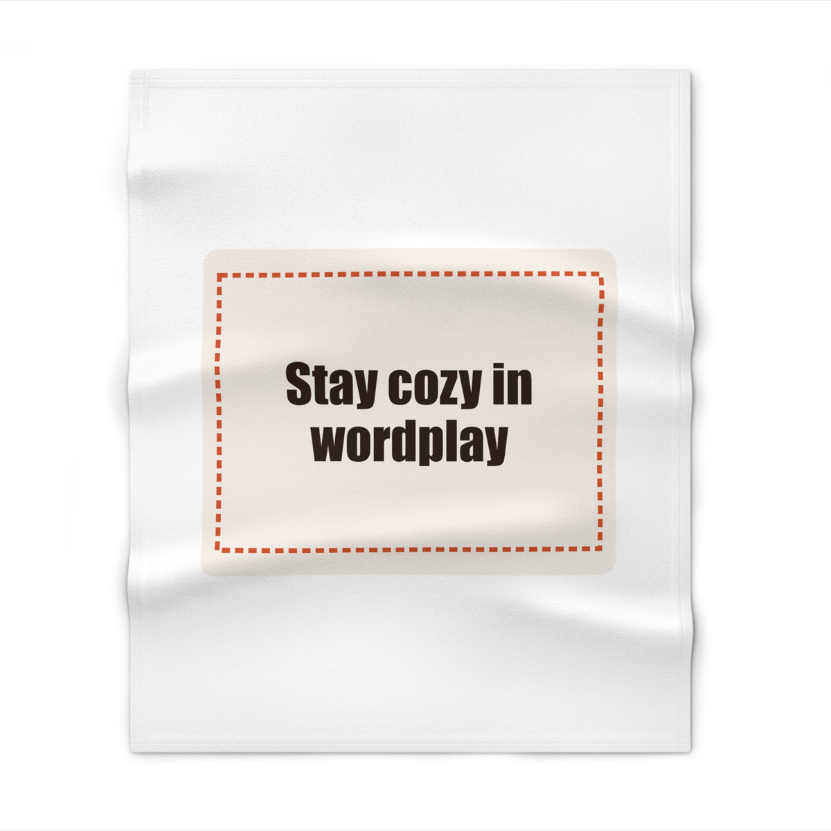 Cover yourself in puns.